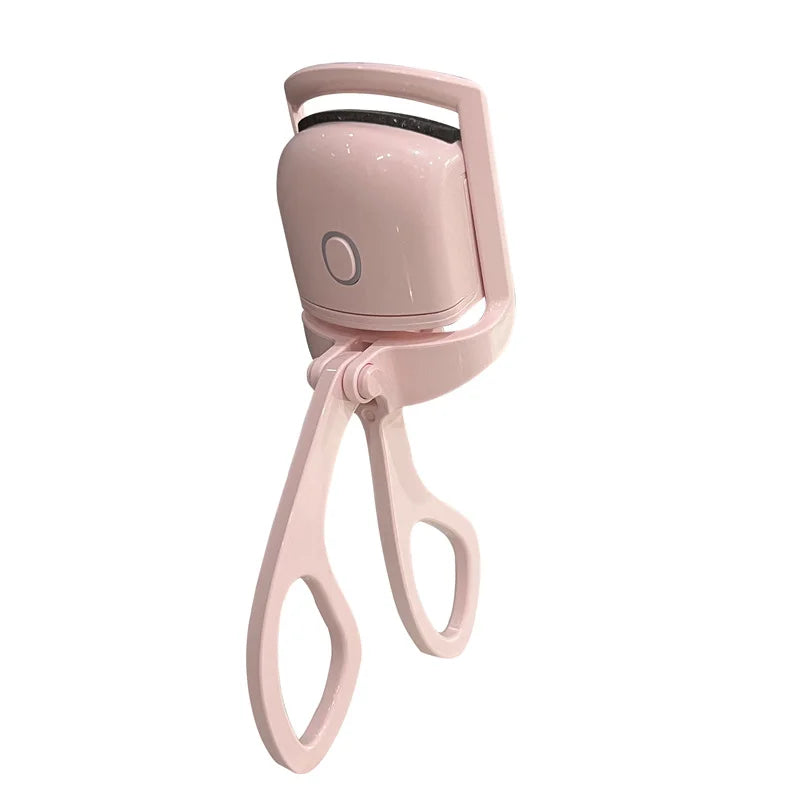 Heated Eyelash Curler Electric 2-Level Temperature Control Long-Lasting Curling and Shaping Portable Rechargeable Eyelash Curler