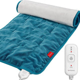 Comfytemp Full Weighted Heating Pad, 2.2Lb Large Electric Heating Pad for Neck and Shoulders, Moist & Dry Heat Soothe with Auto-Off, 12X24, Washable